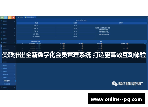 曼联推出全新数字化会员管理系统 打造更高效互动体验